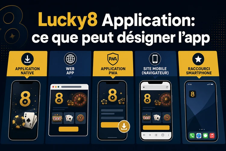 Lucky8 Application: comprendre ce que peut désigner l’app