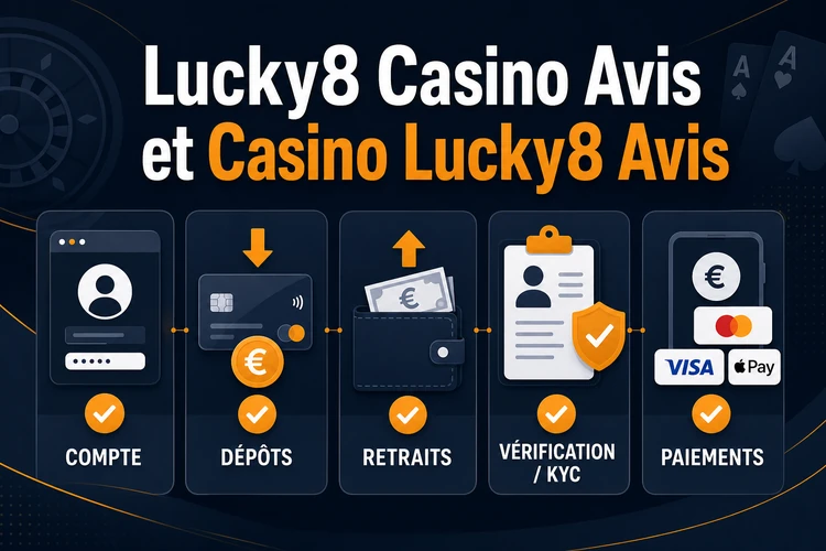 Lucky8 Casino Avis et Casino Lucky8 Avis
