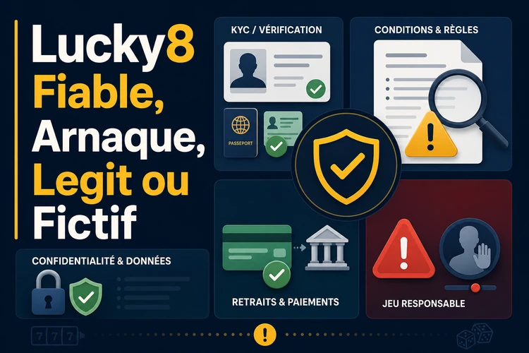 Lucky8 Fiable, Arnaque, Legit ou Fictif