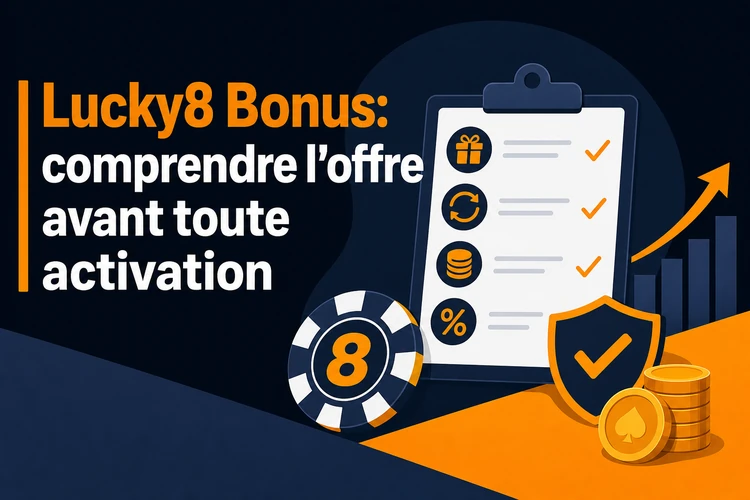 Lucky8 Bonus: comprendre l’offre avant toute activation