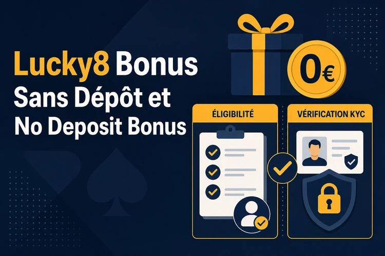 Lucky8 Bonus Sans Dépôt et No Deposit Bonus