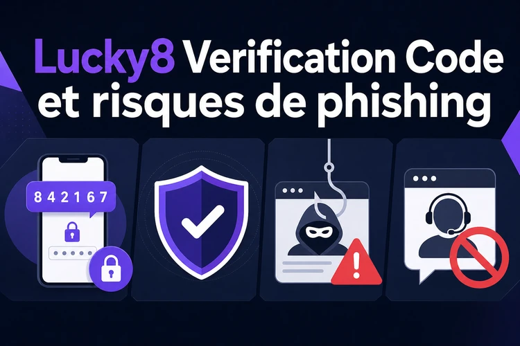 Lucky8 Verification Code et risques de phishing