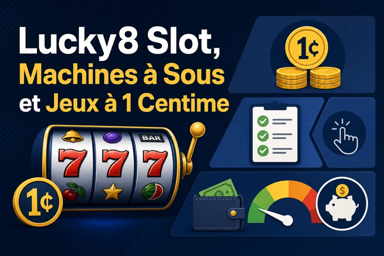 Lucky8 Slot, Machines à Sous et Jeux à 1 Centime