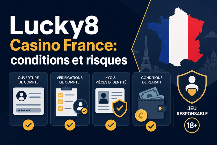 Lucky8 Casino France: comprendre le casino en ligne, les conditions et les risques