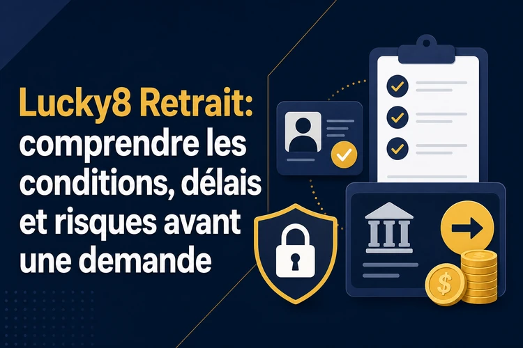 Lucky8 Retrait: comprendre les conditions, délais et risques avant une demande
